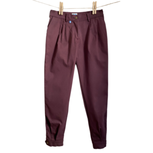 Eggplant Woman Gaucho, Gabardine Bombachas