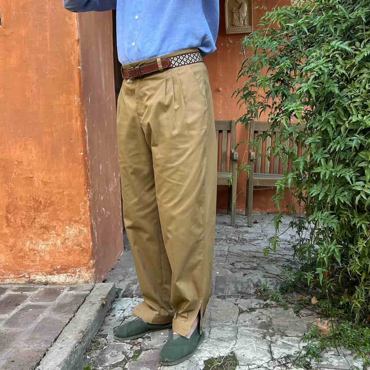 gaucho-trouser-men-summer-beige-thin-gabardinehombre